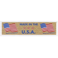 Stock Imprinted Reinforced Gummed Tape 3" x 375' (Made in the U.S.A.)